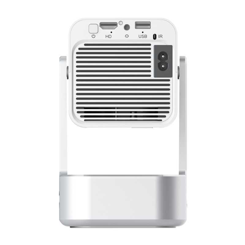 Extralink Smart Projector Cinema&Karaoke - IMS360 Bianco | Proiettore per film, giochi e musica con 2 microfoni | 1080p, Android - Immagine 4
