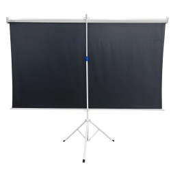 Tela de projeção Extralink 100", 16:9, 220x125cm, PVC, enrolamento semi-automático - Imagem 4