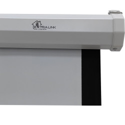 Extralink Projektionsleinwand 120", 16:9, 266x149cm, PVC, halbautomatische Aufwicklung - Bild 4