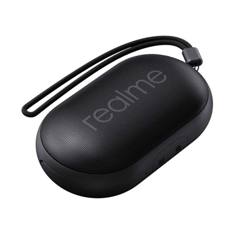 Realme Pocket Taşınabilir Bluetooth Hoparlör Siyah, Bluetooth 5.0, IPX5, USB-C - Görsel 3