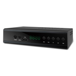 Extralink Home | Sintonizador decodificador de TV terrestre DVB-T2 | H.265 HEVC FULL HD USB HDMI + controle remoto - Imagem 2
