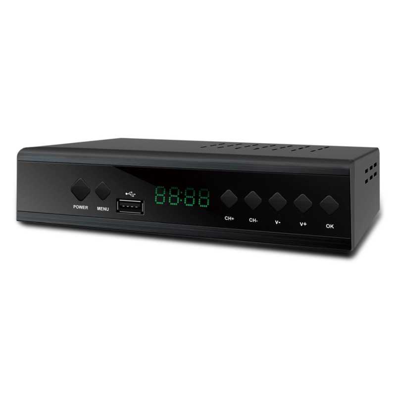 Extralink Home | Sintonizador decodificador de TV terrestre DVB-T2 | H.265 HEVC FULL HD USB HDMI + controle remoto - Imagem 2