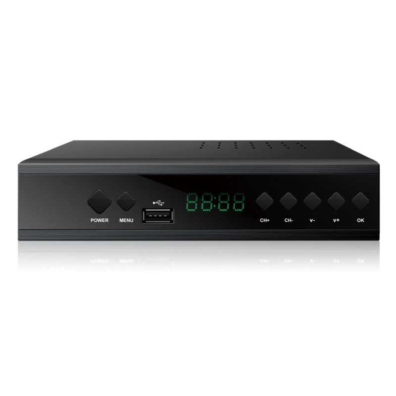 Extralink Home Tuner DVB-T2 Цифровой ТВ декодер H.265 HEVC FULL HD USB HDMI + Пульт ДУ - Изображение 3