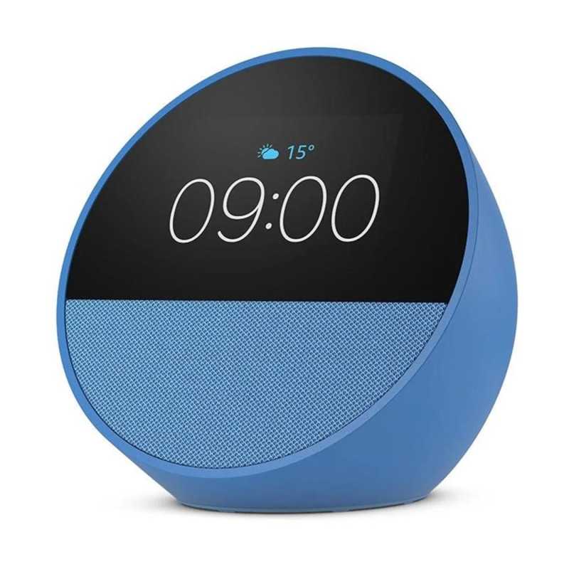 Amazon Echo Spot Akıllı Hoparlör 2024 Mavi, Alexa