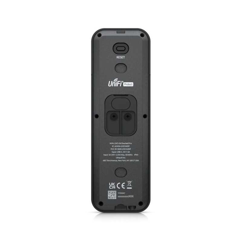 Ubiquiti UVC-G4-DoorBell Pro | Campainha de vídeo | UniFi Protect G4 Doorbell Pro, Wi-Fi AC, Bluetooth - Imagem 3