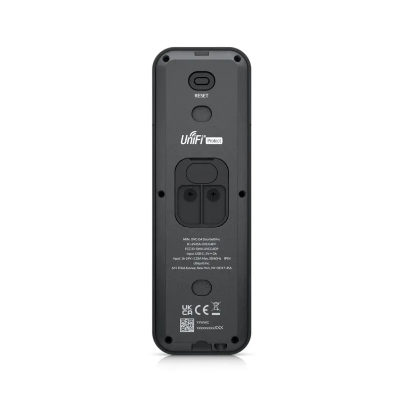 Ubiquiti UVC-G4-DoorBell Pro | Video Doorbell | UniFi Protect G4 Doorbell Pro, Wi-Fi AC, Bluetooth - Image 3