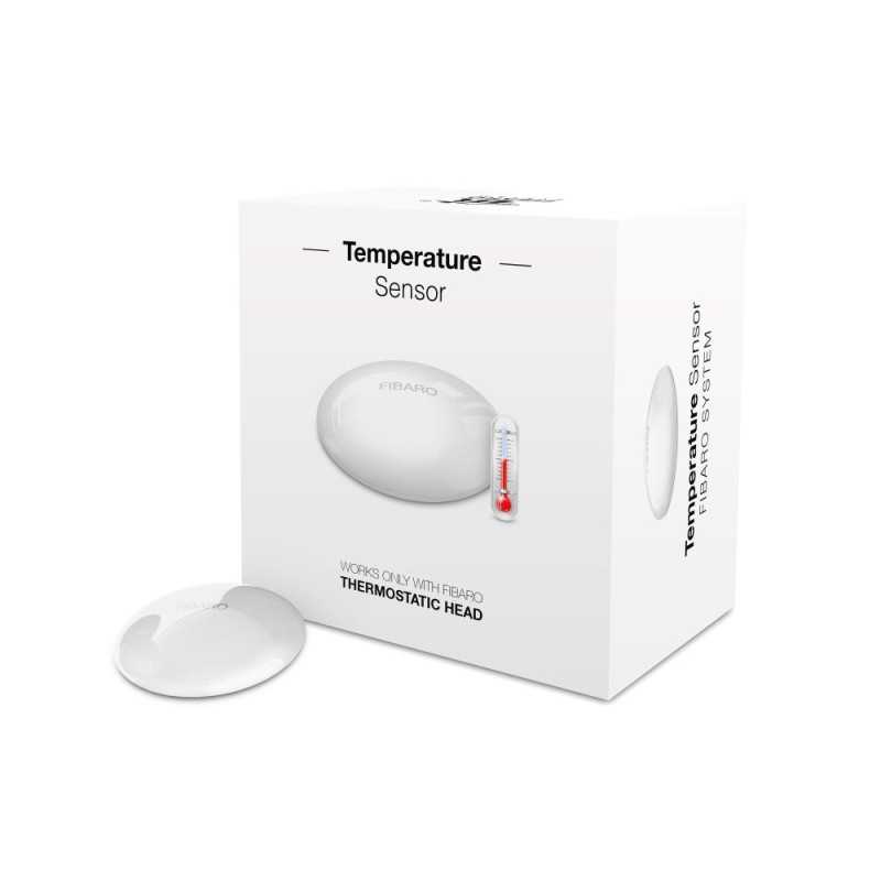 Датчик температуры Fibaro FGBRS-001, Диапазон 0-40°C, Точность 0.5°C