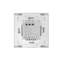 Aqara Wall Double Switch H1 | Módulo de interruptor | sin neutro, Zigbee 3.0, EU, WS-EUK02 - Imagen 3
