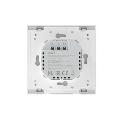 Aqara Wall Single Switch H1 | Switch module | con neutro, Zigbee 3.0, EU, WS-EUK03 - Imagen 3