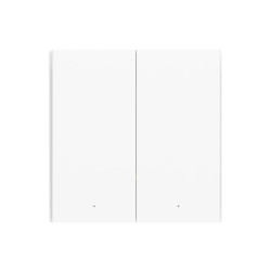 Aqara Wireless Remote Switch H1 Bílý | Přepínač nástěnný Bezdrátový | 2 tlačítka, WRS-R02 - Obrázek 3