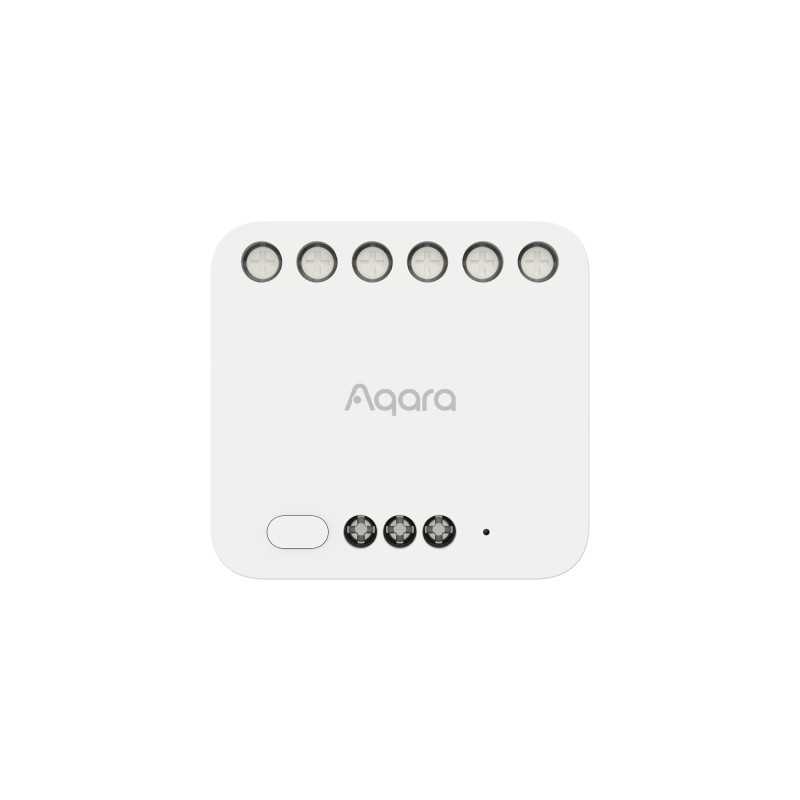 Aqara Çift Röle Modülü T2, Zigbee, Apple HomeKit, Matter, Google Home, Alexa, DCM-K01 - Görsel 4