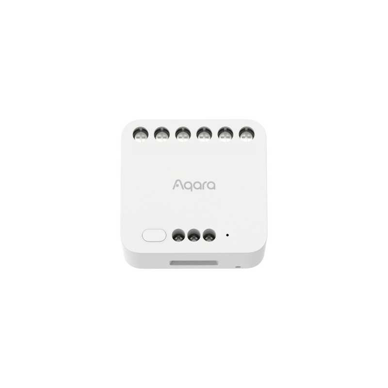 Aqara Dual Relay Module T2 | Modulo a doppio rele | Zigbee, Apple HomeKit, Matter, Google Home, Alexa, DCM-K01 - Immagine 5