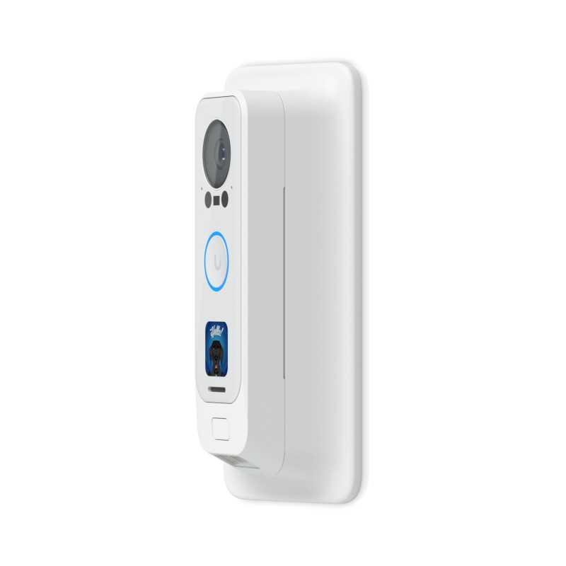 Placa de montaje Ubiquiti UACC-G4 Doorbell Pro PoE Gang Box Blanca - Imagen 2