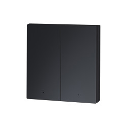 Aqara Wireless Remote Switch H1 Cinza | Interruptor de parede sem fio | 2 botoes, WRS-R02-G - Imagem 2