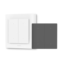 Aqara Light Switch H2 EU | Interruptor de luz | 4 botones, 2 canales, sin conexión - Imagen 2
