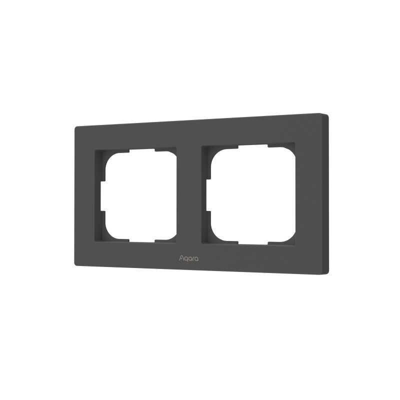 AQARA SWITCH FRAME H2 EU (2-GANG) GRAY