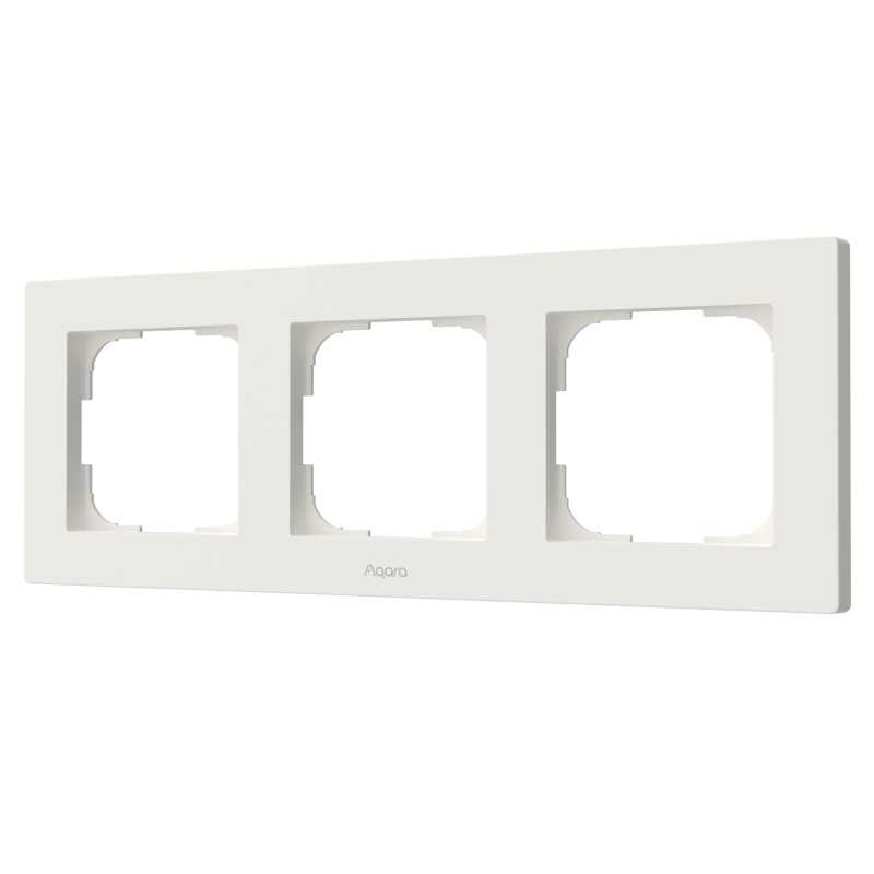 AQARA SWITCH FRAME H2 EU (3-GANG) WHITE