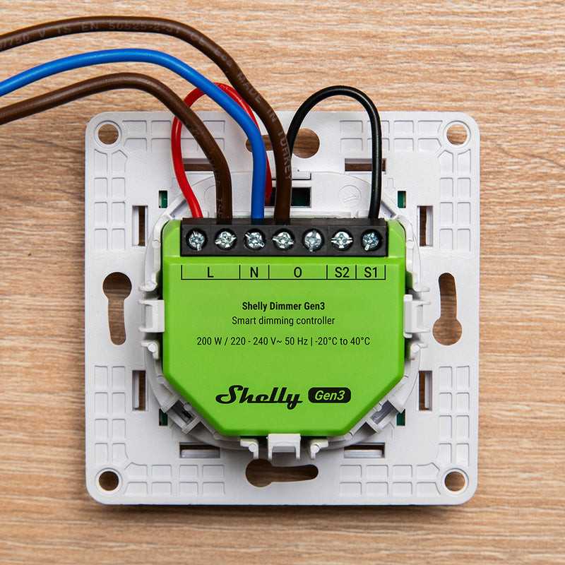 SHELLY DIMMER GEN3 SMART DIMMING CONTROLLER - Imagem 4