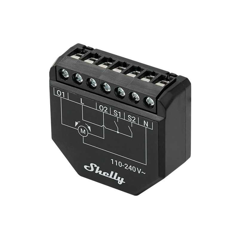 Shelly Shutter | Sterownik do żaluzji zasłon | WiFi - Zdjęcie 2