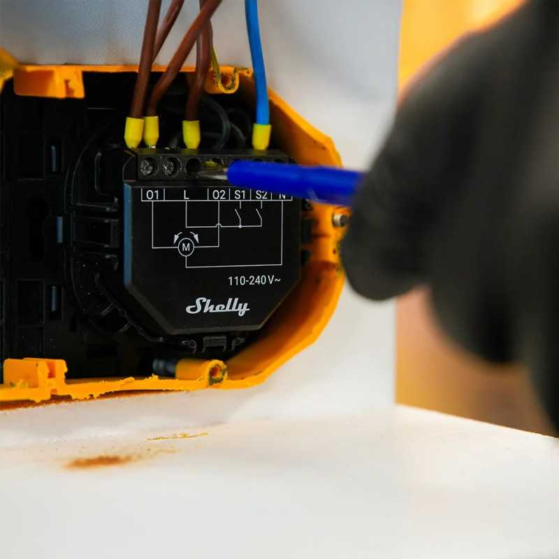 SHELLY SHUTTER SMART SHUTTER CONTROLLER WITH POWER MONITORING - Obrázek 3