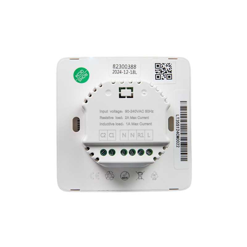 Shelly LinkedGo Smart Floor Thermostat | Sterownik ogrzewania podłogowego | Bluetooth, Wi-Fi - Zdjęcie 3