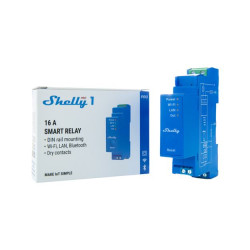SHELLY PRO 1 1-PHASE, 1-CHANNEL RELAY WITH POTENTIAL-FREE OUTPUTS (DRY CONTACTS) - Изображение 2