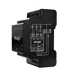 SHELLY PRO 3 3-CHANNEL RELAY WITH POTENTIAL-FREE OUTPUTS - Obrázek 2