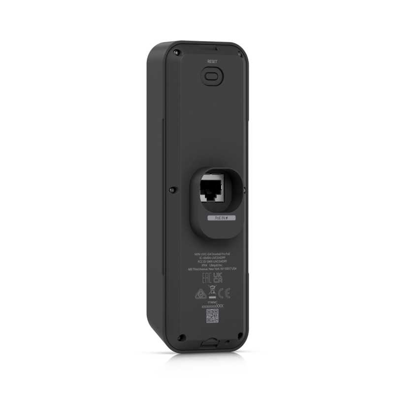 Görüntülü Diafon + Ubiquiti UVC-G4-DoorBell Pro PoE Kiti, UniFi Protect, PoE, Wi-Fi, Bluetooth, IPX4 - Görsel 3