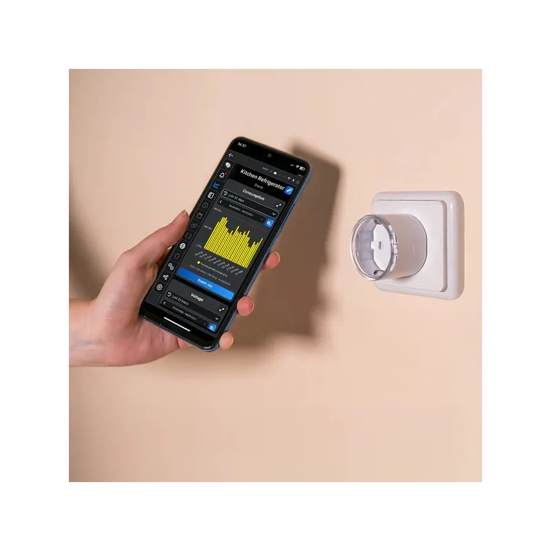 Shelly Plug S MTR Gen3 Biały | Inteligentne gniazdko | 12A - Zdjęcie 2