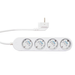 SHELLY POWER STRIP 4 GEN4 WHITE MATTER-CERTIFIED, COMPACT...