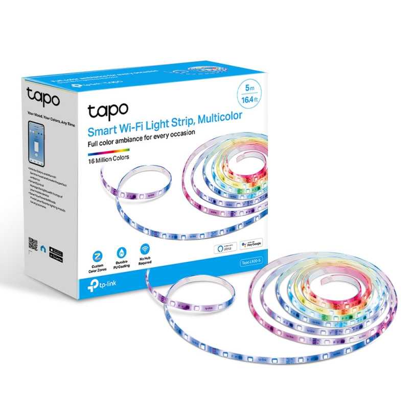 TP-Link Tapo L920-5 | Faixa de LED | Smart Wi-Fi, Alexa, Google Assistant - Imagem 3