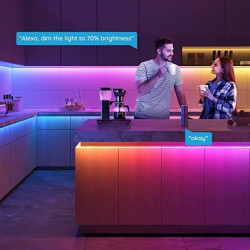 Govee H618A Basic LED Strip Light 5m | Faixa de LED | Wi-Fi, Bluetooth, RGBIC - Imagem 3