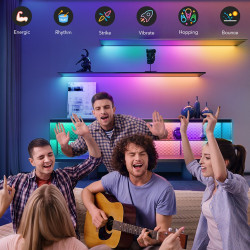 Govee H618C Basic LED Strip Light 10m | Faixa de LED | Wi-Fi, Bluetooth, RGBIC - Imagem 3