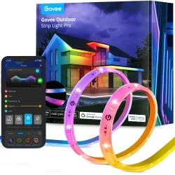 Govee H70A1 Dış Mekan LED Şerit Işık Pro 10m, Wi-Fi,...