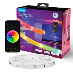 Govee H612A 5m | Faixa de LED | Wi-Fi, Bluetooth, RGBIC