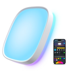 Govee H80A4 12inch RGBWW + RGBIC Square Smart Ceiling Light | Lampa sufitowa LED | 2400lm, 2700K-6500K, 2.4GHz Wi-Fi + Bluetooth - Zdjęcie 2