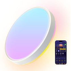 GOVEE H60A6 15INCH RGBICWW + RGBICWW ROUND SMART CEILING LIGHT - Image 2