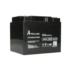 Аккумулятор Extralink AGM 12V 45Ah, необслуживаемый - Изображение 2