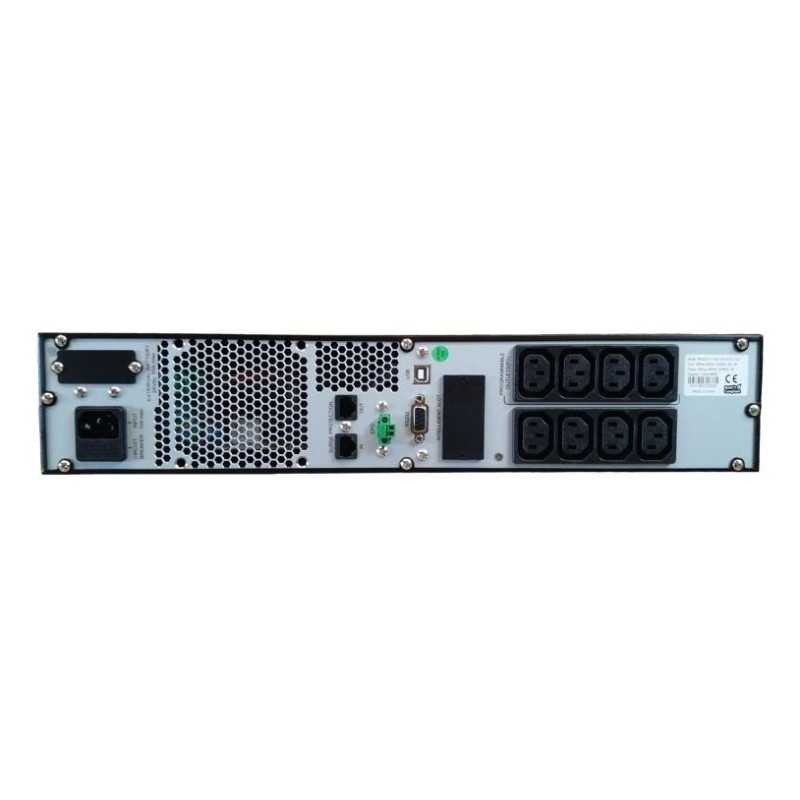 Orvaldi V3000+ Sinus 2U LCD | UPS | 3000VA/2700W, 6x 9Ah - Imagem 3