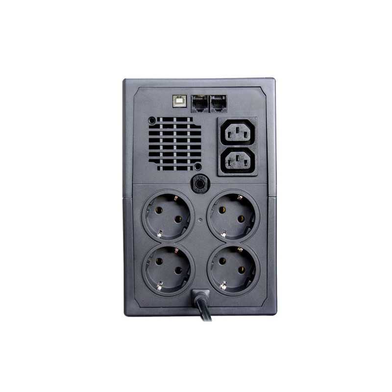 Orvaldi i1500LCD USB | UPS | 1500VA/900W, 2x 9Ah - Imagem 2