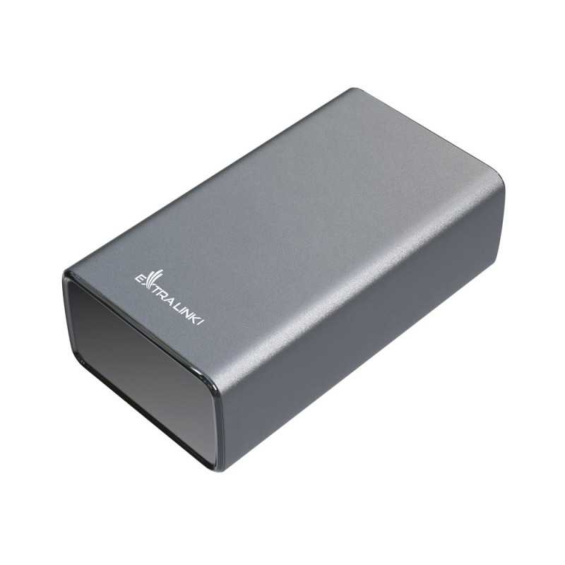 Extralink EPB-127 30000mAh Prata | Powerbank | Power bank, 65W PD, USB-C - Imagem 2