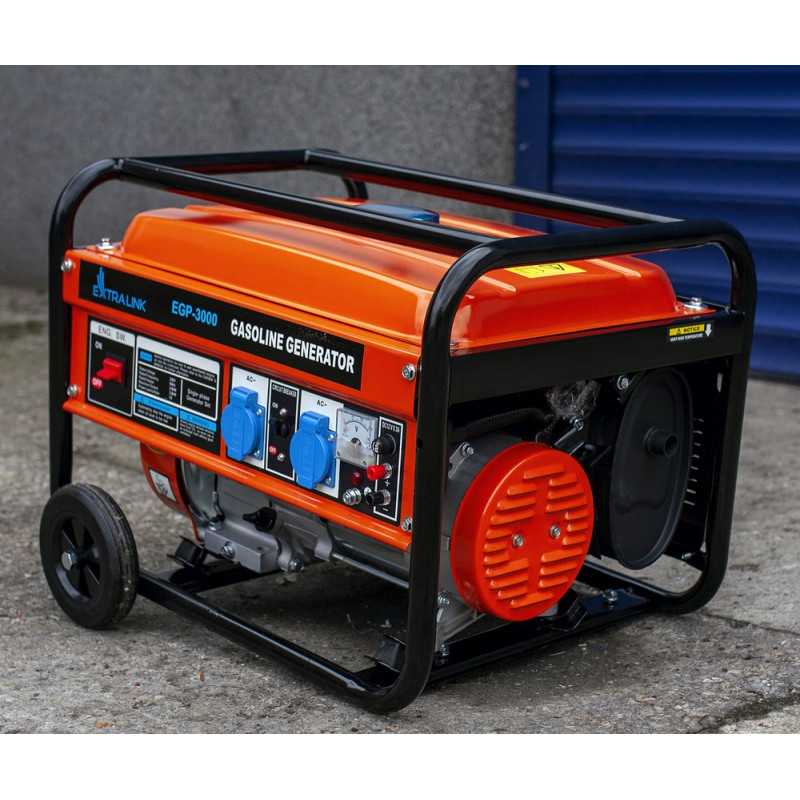 Extralink EGP-3000 | Generátor elektrické energie | benzín, 3kW 1F - Obrázek 6
