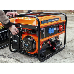 Extralink EGP-5500 | Gerador de energia | gasolina, 5,5kW 3F - Imagem 4