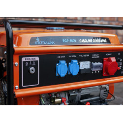Extralink EGP-5500 | Gerador de energia | gasolina, 5,5kW 3F - Imagem 5