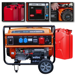 Extralink EGP-5500 | Gerador de energia | gasolina, 5,5kW 3F - Imagem 7