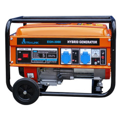 Extralink EGH-3000 | Generátor elektrické energie | hybridní, 3kW 1F - Obrázek 2