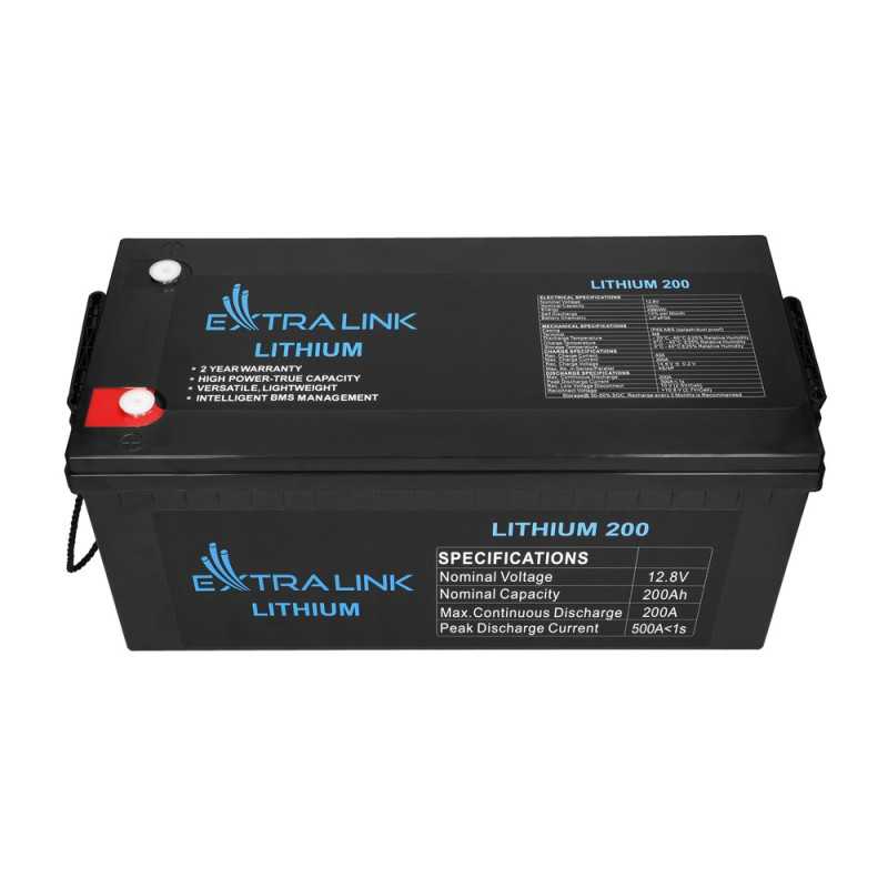 Extralink LiFePO4 200AH | Bateria | 12.8V, BMS - Imagem 6