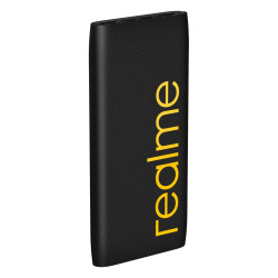 Realme Powerbank 3i 10000mAh Siyah, Hızlı Şarj 12W