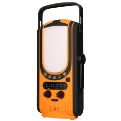 Extralink | Notfall-Kurbelradio | Dynamo, Powerbank,...