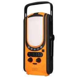 Extralink | Radio awaryjne solarne z korbką | dynamo...